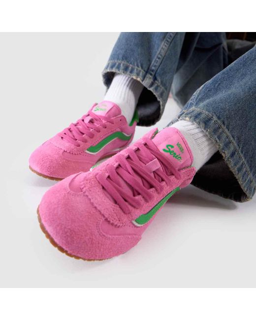 Vans Pink Super Lowpro Trainers