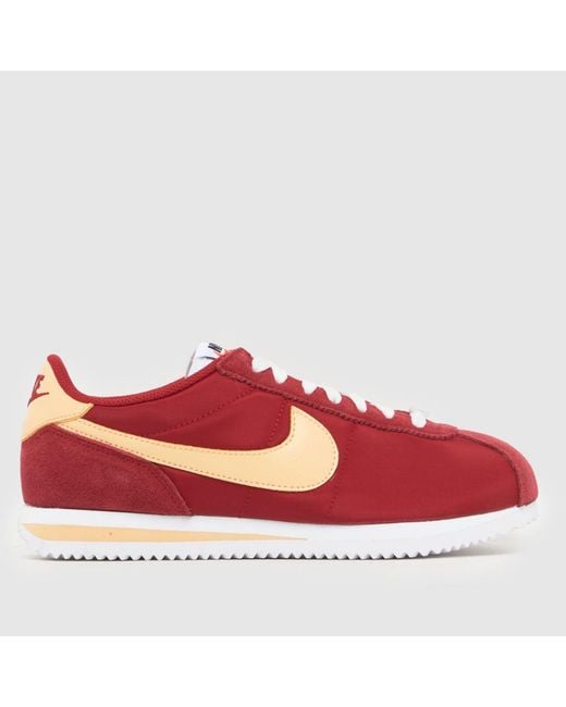 Nike Red Cortez Trainers