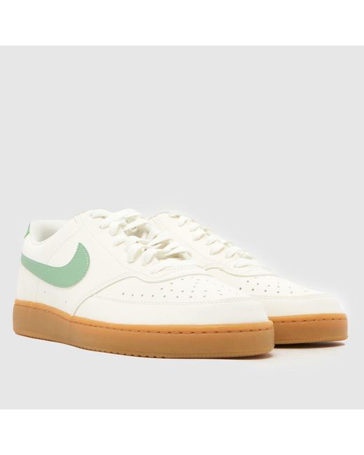 Nike White Court Vision Trainers for men
