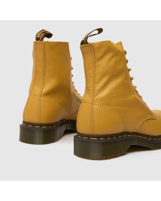 Dr. Martens Yellow 1460 Pascal Boots In