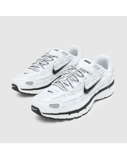 Nike White P-6000 Trainers for men