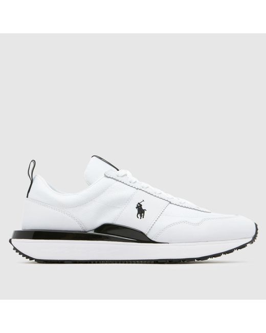 Polo Ralph Lauren White Train 89 Trainers for men
