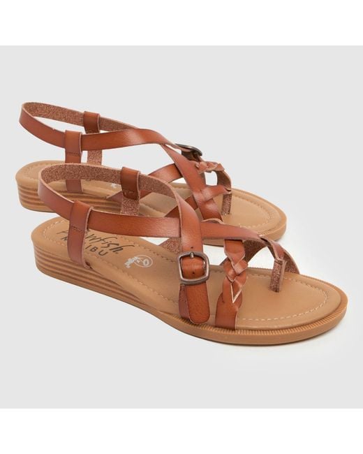 Blowfish Brown April Sandals