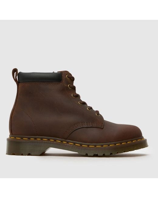 Dr. Martens Brown 939 Ben 6 Eye Boots for men