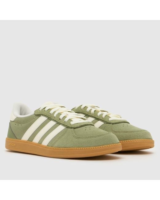 Adidas Green Breaknet Sleek Trainers