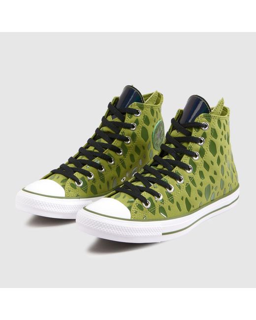 Converse Green All Star Hi Dragon Ball Z Trainers for men