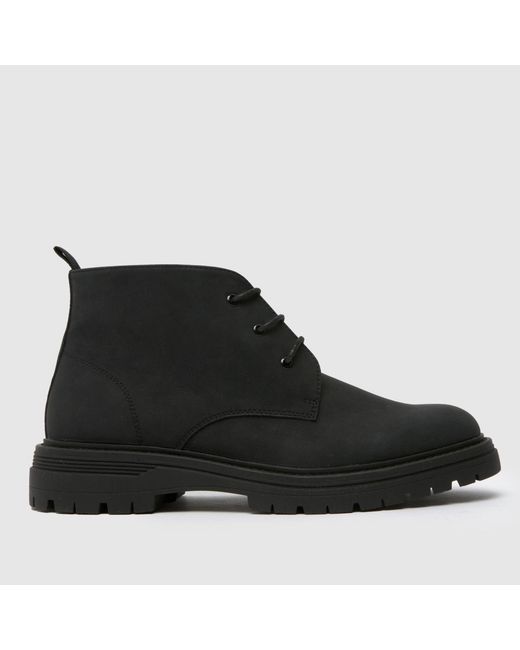 Schuh Black Devin Chukka Boots for men