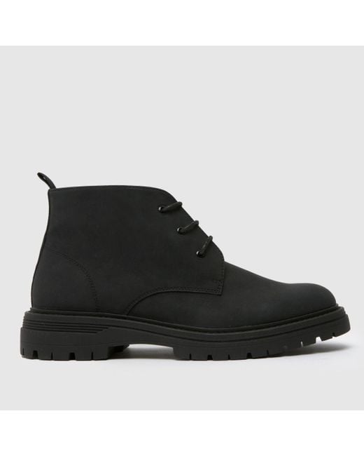 Schuh Black Devin Chukka Boots for men