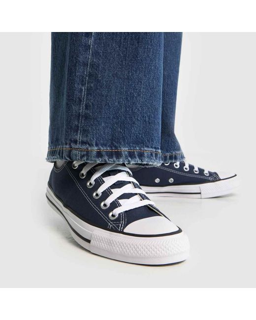 Converse Blue All Star Ox Trainers