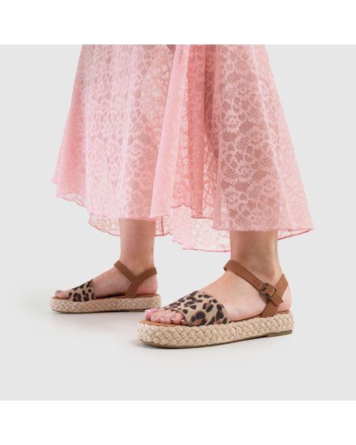 TOMS Brown Abby Sandal Sandals