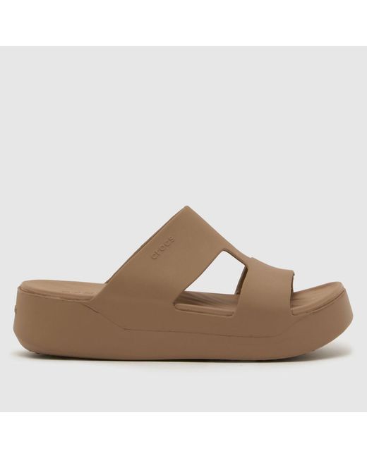 CROCSTM Brown Getaway Platform Sandals
