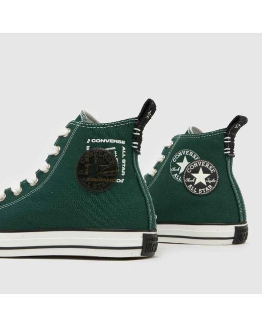 Converse Green All Star Hi Trainers for men