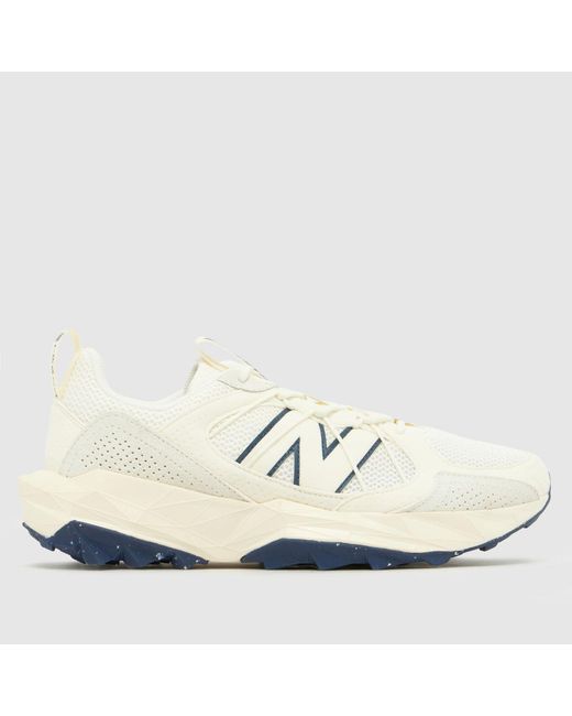 New Balance White Tektrel Trainers for men