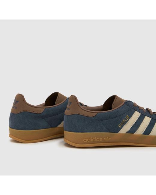 Adidas Blue Gazelle Indoor Trainers for men