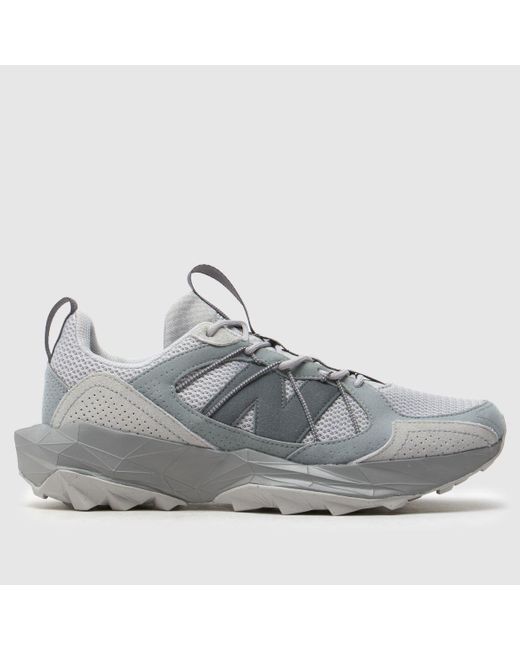 New Balance Gray Tektrel Trainers for men