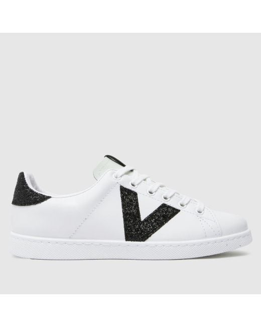 Victoria Metallic Tenis Glitter Trainers
