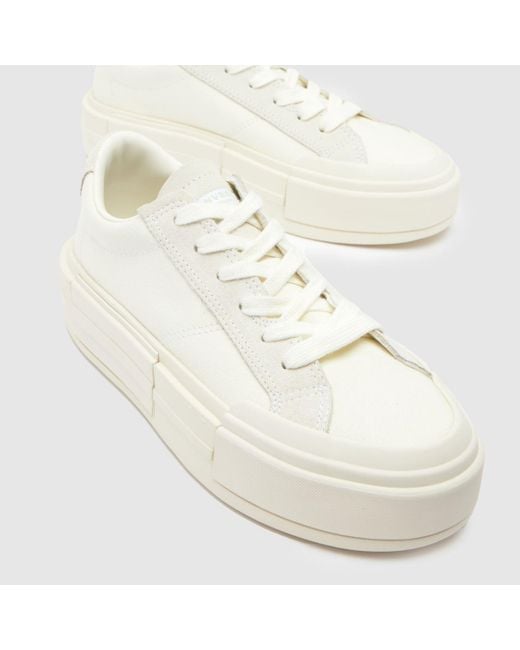 Converse White All Star Cruise Ox Trainers In