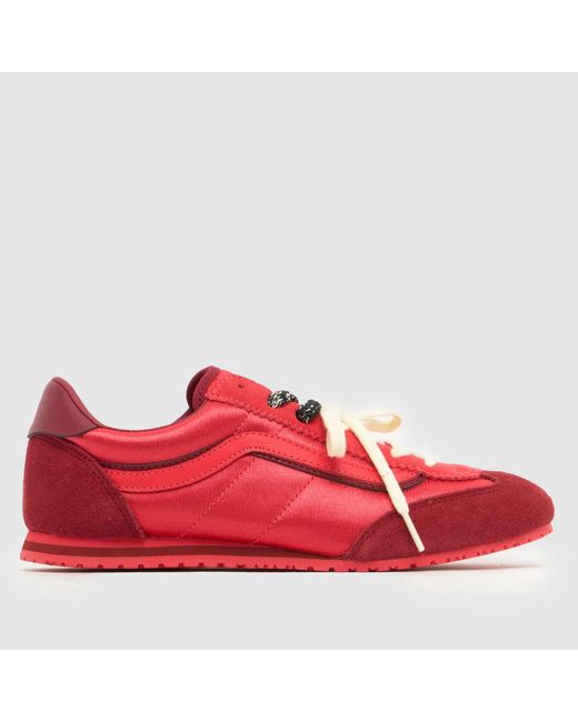 Vans Red Super Lowpro Trainers