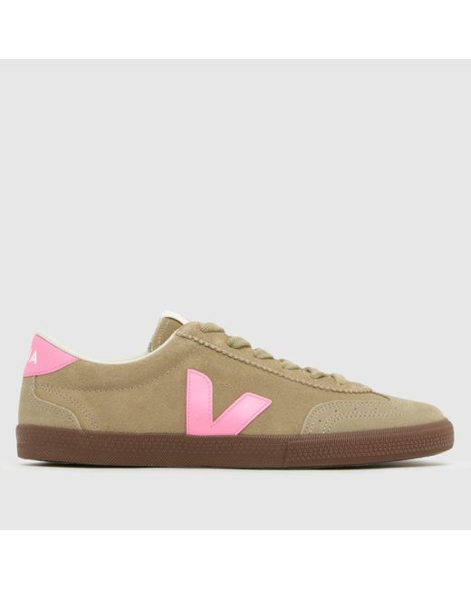 Veja Brown Volley Trainers