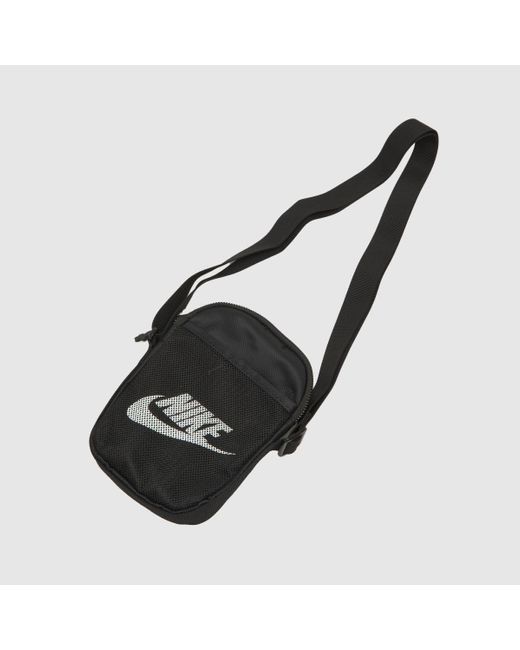 Nike Black Heritage Small Crossbody Bag