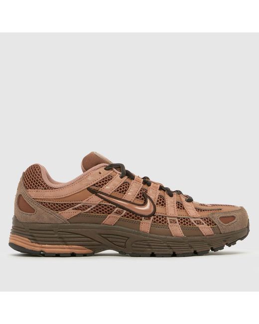Nike Brown P-6000 Trainers for men