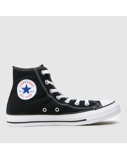 Converse Black All Star Hi Trainers