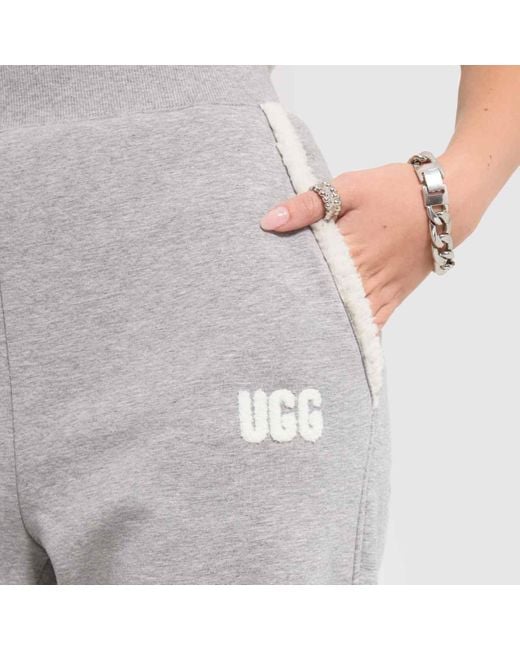 Ugg Gray Daylin Bonded Fleece joggers In