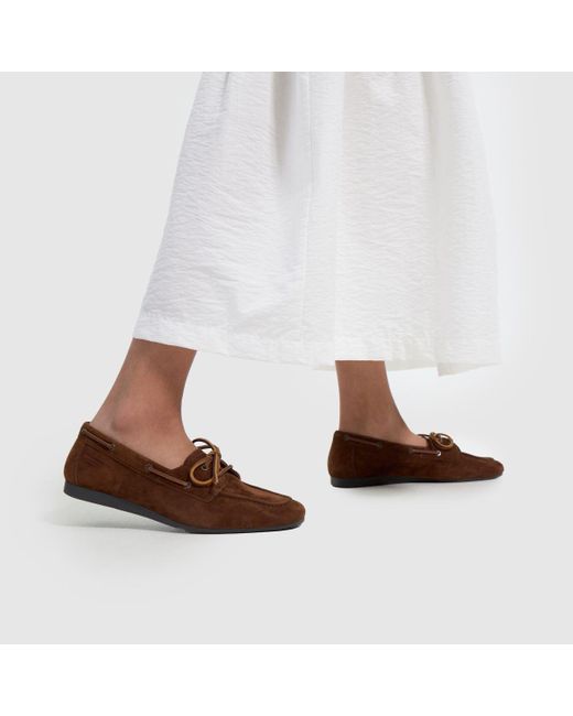 Vagabond Brown Shoemakers Hillary Boat Flats