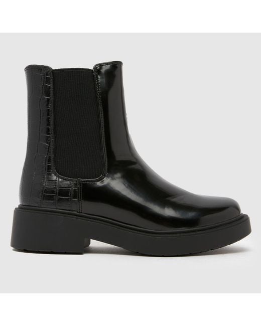 Schuh Black Amia Chelsea Boots