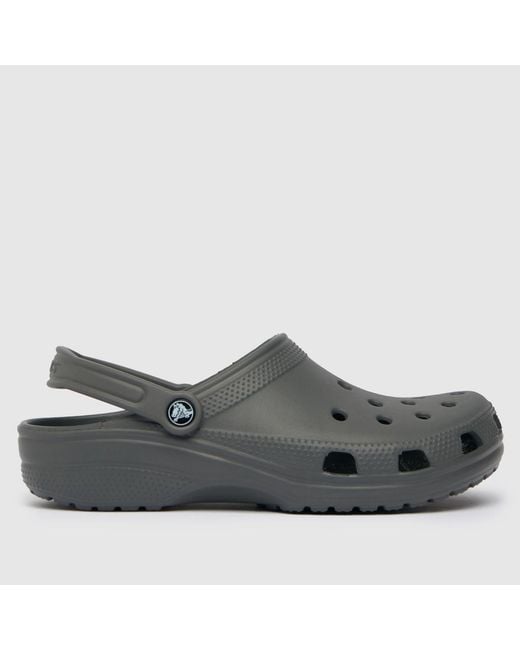 CROCSTM Gray Classic Clog Sandals for men