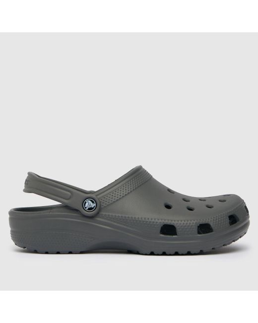 CROCSTM Gray Classic Clog Sandals for men