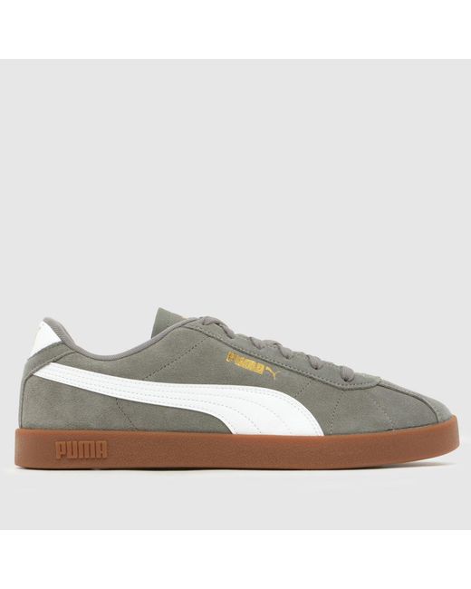 PUMA Gray Club Ii Era Trainers for men