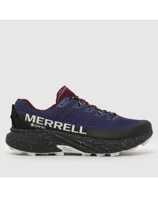 Merrell Blue Agility Peak 5 Gore-Tex Trainers for men