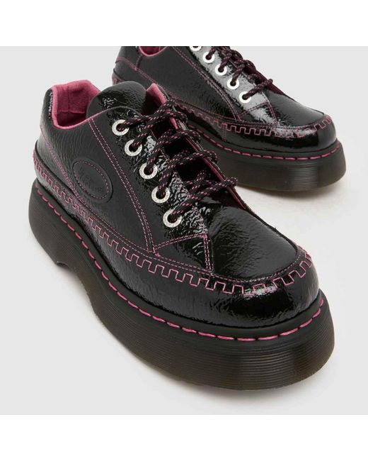 Dr. Martens Black Buzz Flats