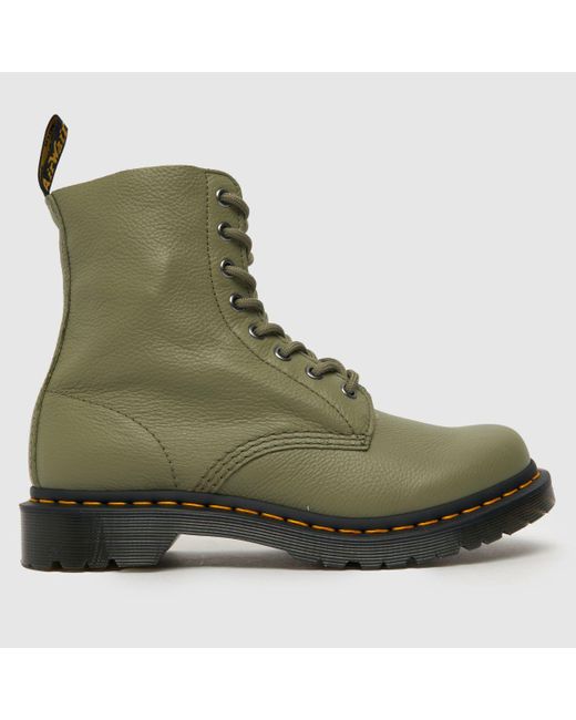 Dr. Martens Green 1460 Pascal Boots In