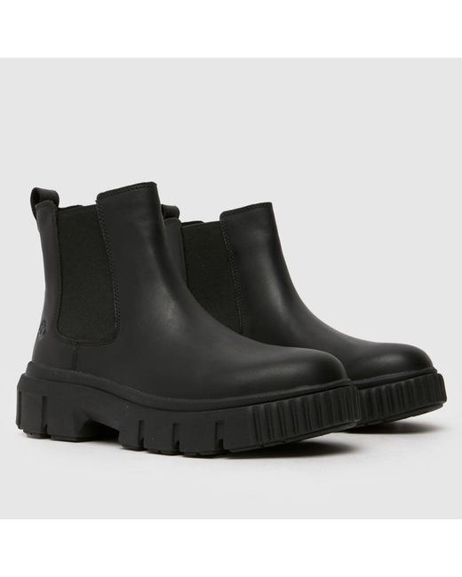 Timberland Black Greyfield Chelsea Boots
