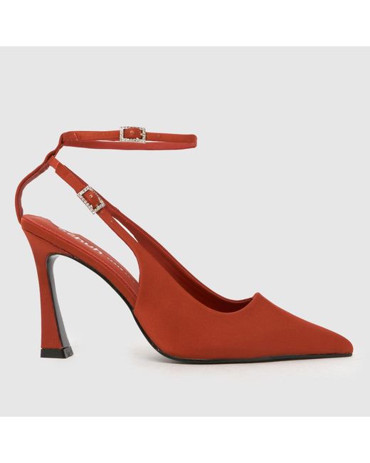 Schuh Red Sunday Court High Heels
