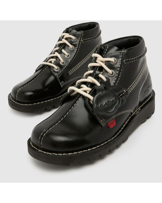 Kickers Classics Black Kick Hi Central Boots for men