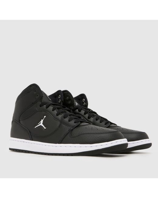 Nike Black Jordan Court Mid Connect Trainers for men