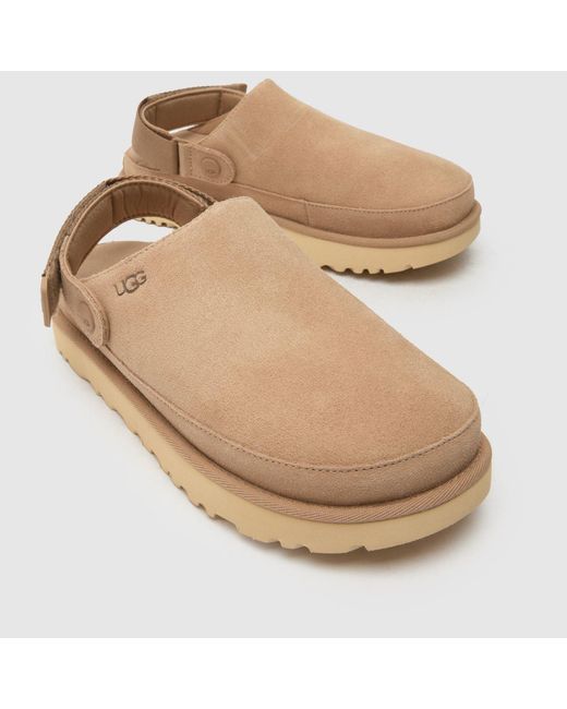 Ugg Natural Goldenstar Clog Sandals, Size: 3 (Eu 36)