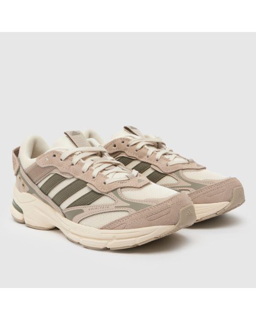 Adidas Natural Spiritain 2000 Trainers In