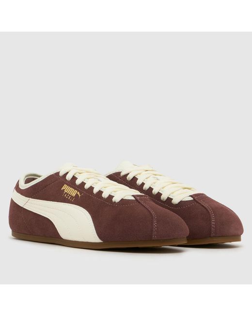 PUMA Brown Tackle Trainers