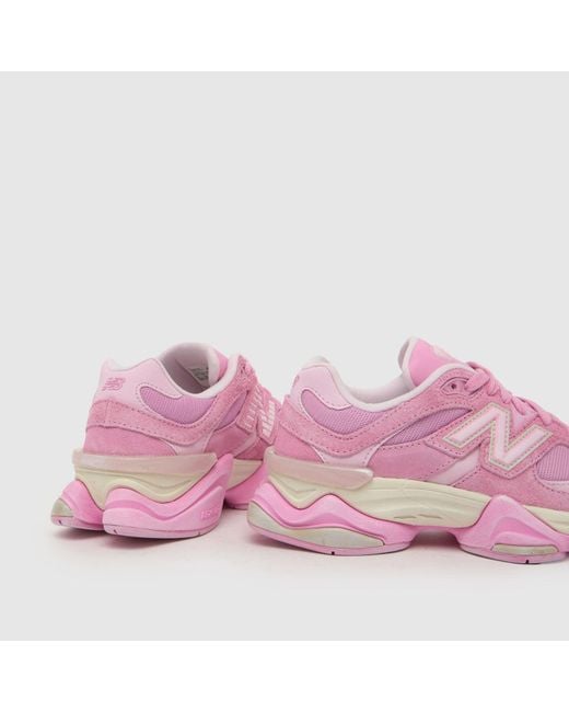 New Balance Pink 9060 Trainers