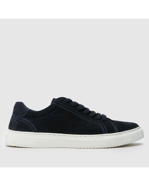 Schuh Black Whit Casual Trainers for men