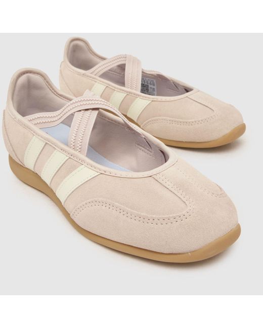 Adidas Natural Barreda Mary Jane Trainers
