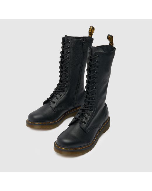 Dr. Martens Black 1B99 Ladies 14 Eye Boots
