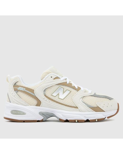 New Balance White 530 Trainers In