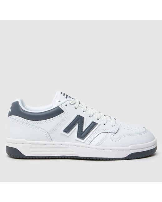 New Balance White 480 Trainers In