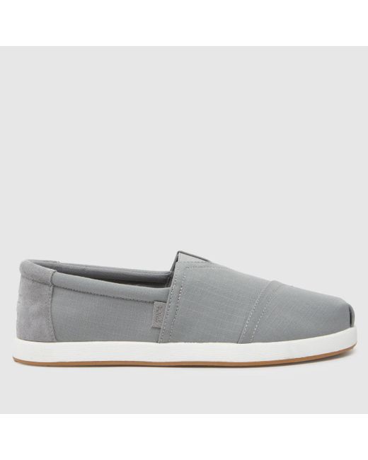 TOMS Gray Alp Forward Shoes In for men