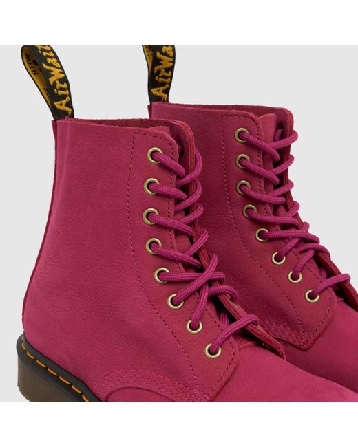 Dr. Martens Red 1460 Pascal Boots
